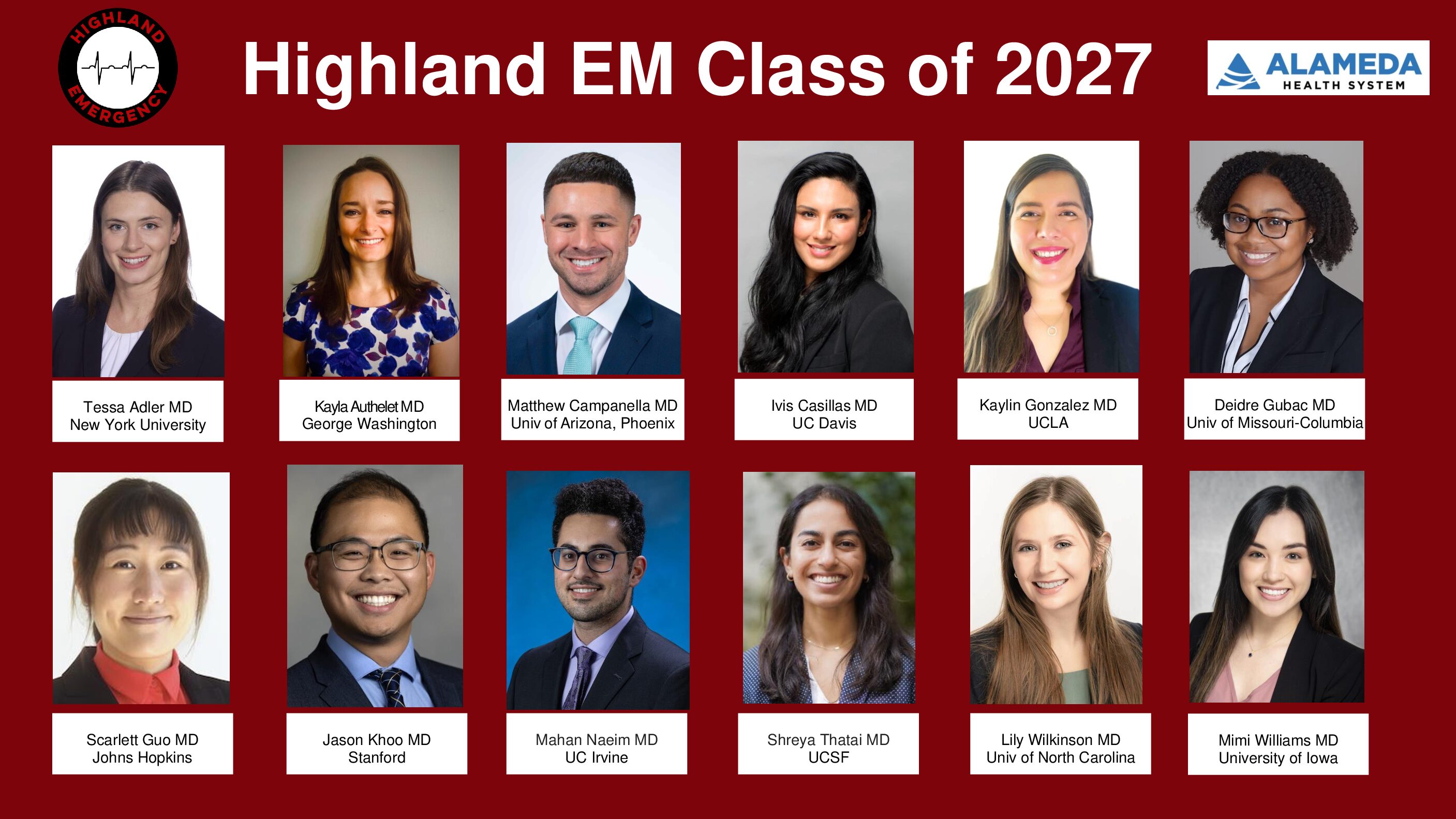 Opened book - Highland Emergency Medicine Residency Program